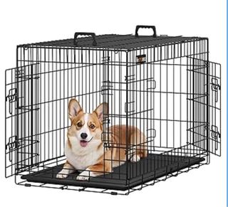 Jaula para Perros Feandrea Plegable 2 Puertas L