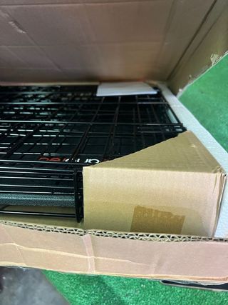 Jaula para Perros Feandrea Plegable 2 Puertas L