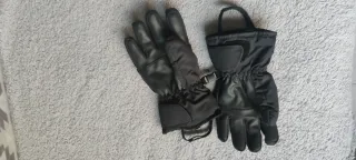 Guantes de Nieve Negros niño7-10