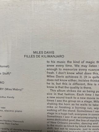 Miles Davis - Fillies de Kilimanjaro LP