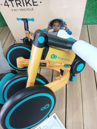 Triciclo Kinderkraft 4Trike - Lemon Tree