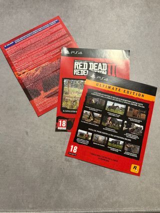 Red Dead Redemption 2 Ultimate Edition PS4