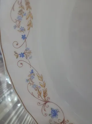 Fuente Honda Arcopal Dorada y Azul