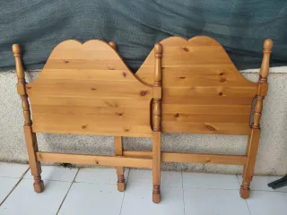 Cabeceros de madera para cama de 90