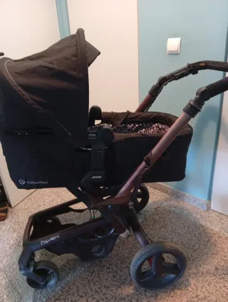 Carrito Concord Rider con silla y capazo