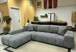 Sofá Rinconera Gris