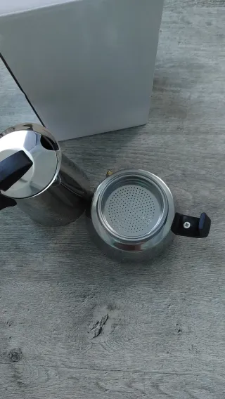 Cafetera Acero Inoxidable