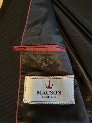 Traje Macson Negro