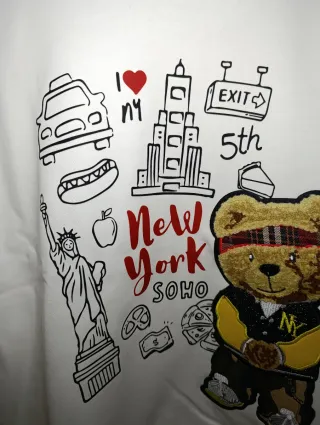 Sudadera New York Soho Bear Talla Única