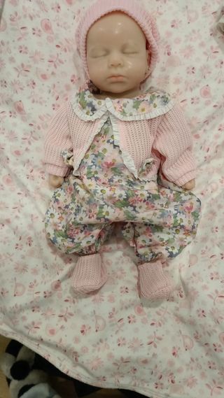 Bebé Reborn Niña Silicona Completa