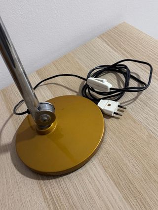 Lámpara FASE Faro Vintage Dorada Años 70