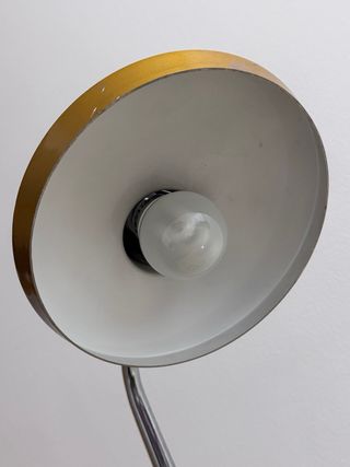 Lámpara FASE Faro Vintage Dorada Años 70