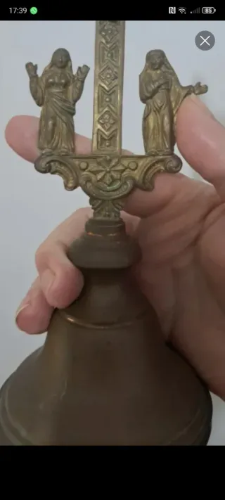 Cruz de altar francesa s. XIX