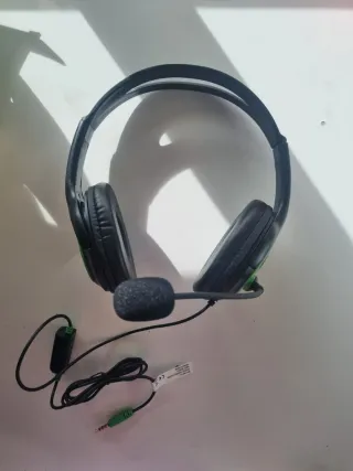 Auriculares Gaming Overdrive Vulture Negro/Verde