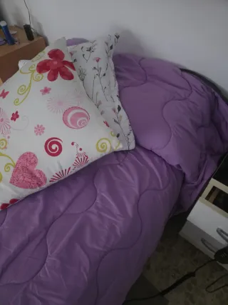 Cama articulada 105cm con colchón