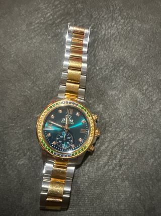 Reloj Jaguar Azul y Dorado