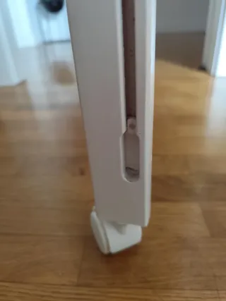 Cuna de bebé blanca