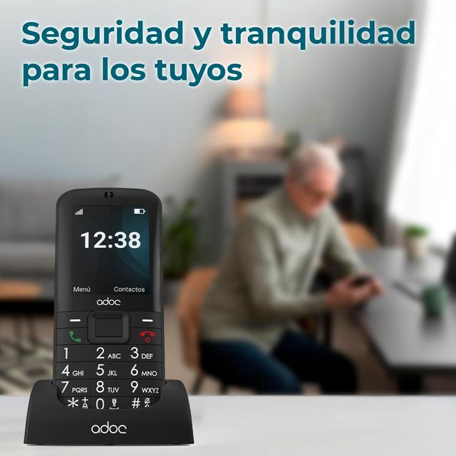 Teléfono Móvil Adoc SP1 para Mayores