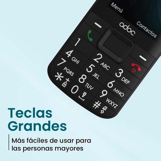 Teléfono Móvil Adoc SP1 para Mayores