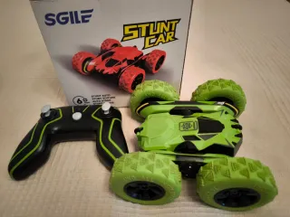 Coche tele Acrobacias SGILE RC 4WD 360° Flip