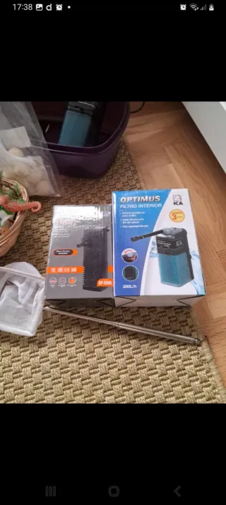 Accesorios para acuario