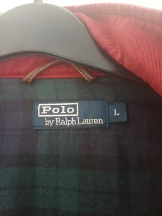 Chaqueta Polo Ralph Lauren Roja Talla L