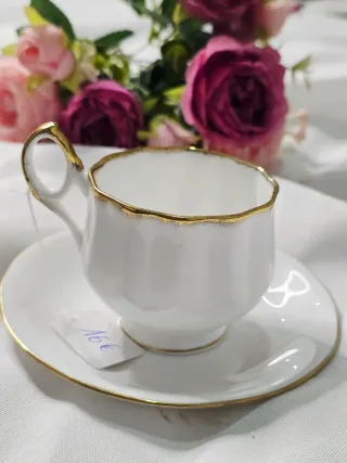 Servicio té o café porcelana  Elizabethan + Duches