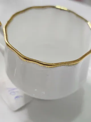 Servicio té o café porcelana  Elizabethan + Duches