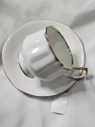 Servicio té o café porcelana  Elizabethan + Duches