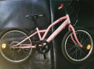 Bicicleta infantil Racer 16 rosa