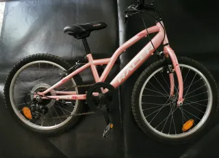 Bicicleta infantil Racer 16 rosa