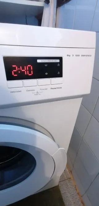 Lavadora OK. Carga 6kg