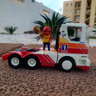 Playmobil Camión Carreras 3613 (1986)