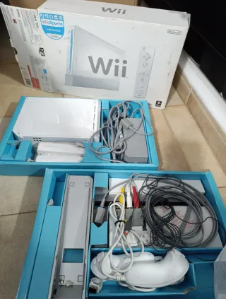 Nintendo Wii Blanca Completa
