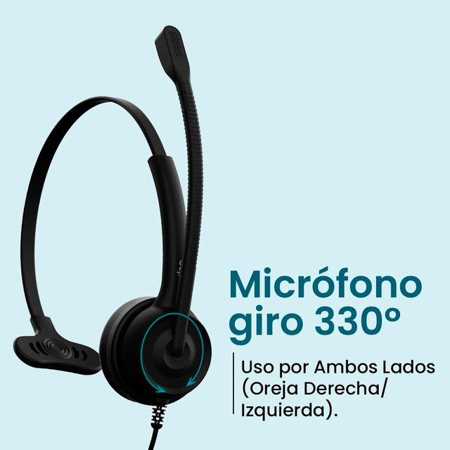 Auriculares ADOC con Micrófono y Cancelación Ruido