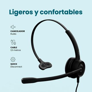 Auriculares ADOC con Micrófono y Cancelación Ruido
