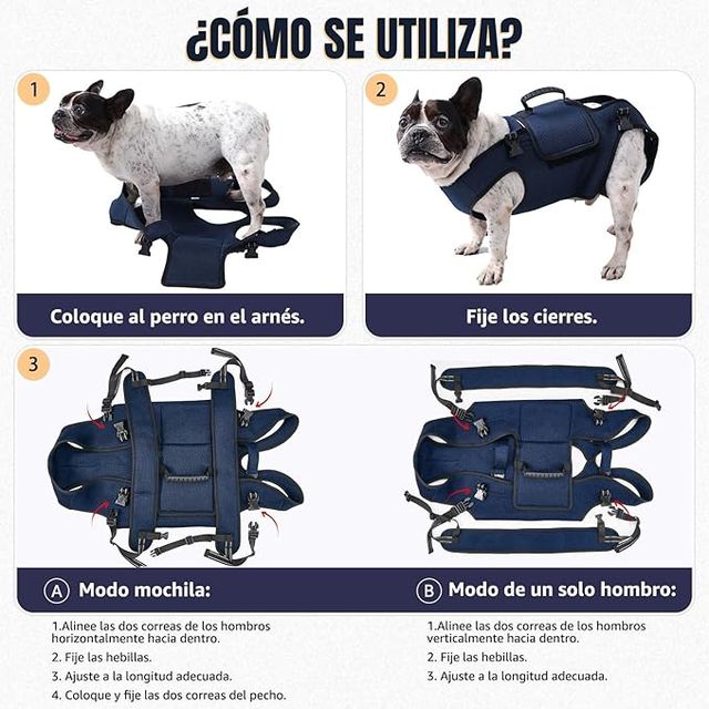 SlowTon Arnés Lift Perros Grandes Cuerpo Completo