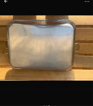 Bandeja horno acero inoxidable