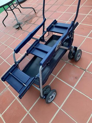 Chasis Carro Pepe Regó Triple sin sillas