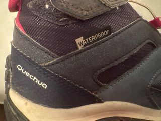 Botas montaña niño/a azul y rosa talla 34