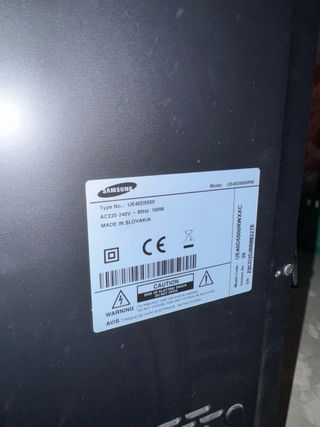 Televisor Samsung Negro,