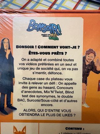 Juego de mesa Bonsoir! McFly & Carrito