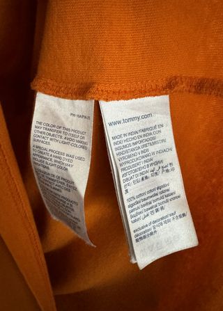 T-shirt Tommy Hilfiger Laranja