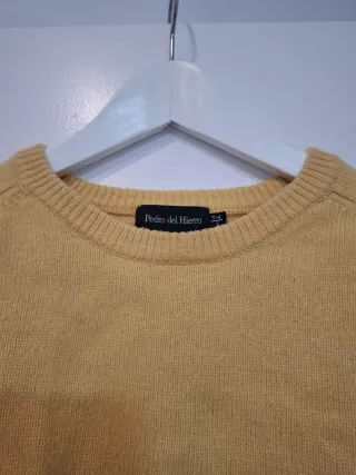 Jersey Pedro del Hierro Cachemira Amarillo