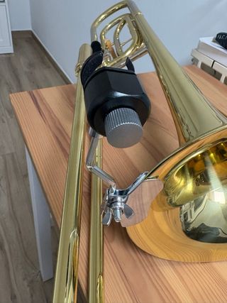 Atril para trombón de varas