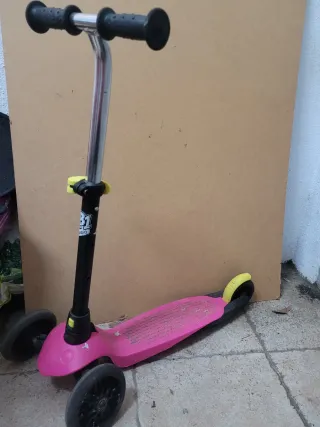 Patinete infantil 3 ruedas rosa