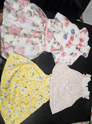 Lote de vestidos infantiles desde 3-24 meses 200€