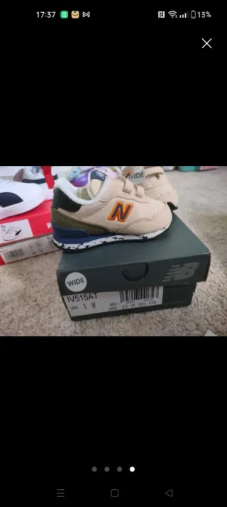 Zapatillas New Balance Bebé Talla 18.5