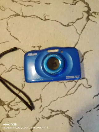 Cámara Digital Nikon Azul