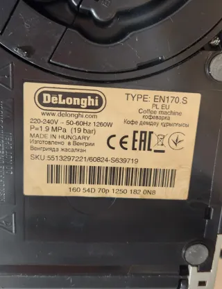 Cafetera Nespresso DeLonghi